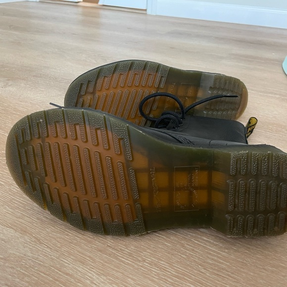 Dr. Martens Black Soft Leather Boots - Picture 12 of 13